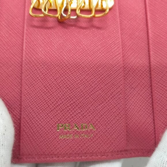 Prada Key Case Pink Leather 120-082325 - Picture 9 of 9